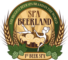 THE BIGGEST BEER SPA BRAND IN THE WORLD SPA BEERLAND 1st BEER SPA