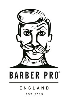 BARBER PRO ENGLAND EST. 2015