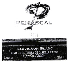 PEÑASCAL SAUVIGNON BLANC VINO DE LA TIERRA DE CASTILLA Y LEÓN White Wine