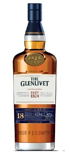 THE GLENLIVET; BATCH RESERVE; ESTD 1824