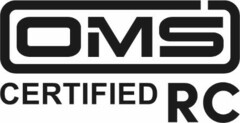 OMS CERTIFIED RC