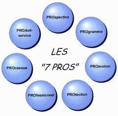 LES "7 PROS" PROspective PROgramme PROmotion PROtection PROfessionnel PROcessus PROduit-service