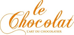 Le Chocolat L'ART DU CHOCOLATIER