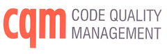 cqm CODE QUALITY MANAGEMENT