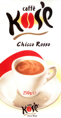 caffè Kosè Chicco Rosso