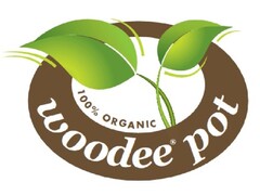 Woodee pot 100% organic