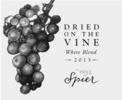 DRIED ON THE VINE WHITE BLEND 2013 1692 SPIER