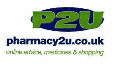 P2U pharmacy2u.co.uk online advice, medicines & shopping