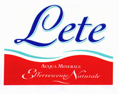 Lete ACQUA MINERALE Effervescente Naturale