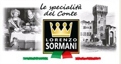 Le specialità del Conte Lorenzo Sormani