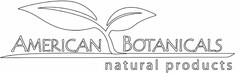 AMERICAN BOTANICALS natural products