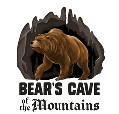 BEAR'S CAVE of the Mountains