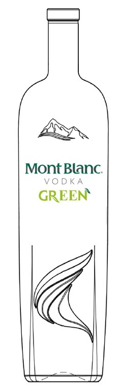 Mont Blanc VODKA GREEN