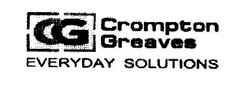 CG Crompton Greaves EVERYDAY SOLUTIONS