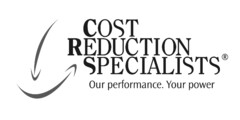 COST REDUCTION SPECIALISTS Our performance. Your power