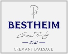 B BESTHEIM Grand Prestige 2010 CREMANT D'ALSACE