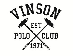 VINSON POLO CLUB EST 1971