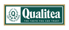 Q THE WORLD LEADER QUALITEA THE TASTE YOU CAN TRUST