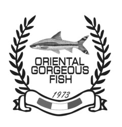 ORIENTAL GORGEOUS FISH 1973