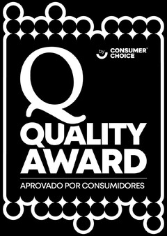 QUALITY AWARD  - APROVADO POR CONSUMIDORES BY CONSUMERCHOICE