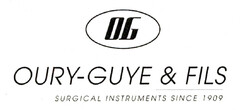 OG
OURY-GUYE & FILS 
SURGICAL INSTRUMENTS SINCE 1909