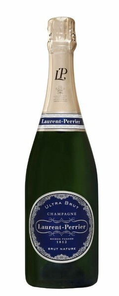 ULTRA BRUT CHAMPAGNE LAURENT-PERRIER MAISON FONDEE 1812 BRUT NATURE