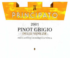 PRINCIPATO 2001 PINOT GRIGIO DELLE VENEZIE INDICAZIONE GEOGRAFICA TIPICA