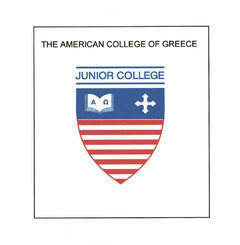THE AMERICAN COLLEGE OF GREECE JUNIOR COLLEGE