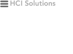 HCI SOLUTIONS