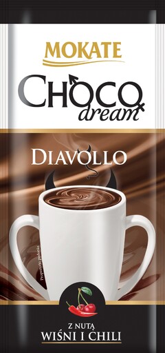 MOKATE CHOCOdream DIAVOLLO Z NUTĄ WIŚNI I CHILI