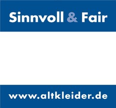 Sinnvoll & Fair www.altkleider.de