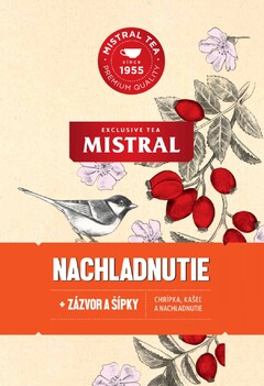 EXCLUSIVE TEA MISTRAL NACHLADNUTIE ZÁZVOR A ŠÍPKY