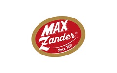 MAX Zander Since 1921