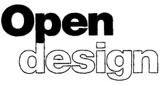 Open design