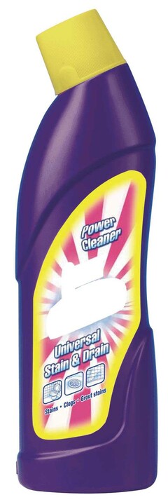 Power Cleaner Universal Stain & Drain Stains Clogs Grout stains