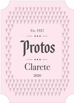 Est. 1927 PROTOS CLARETE 2020