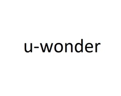 u-wonder