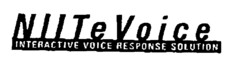 NIITeVoice INTERACTIVE VOICE RESPONSE SOLUTION