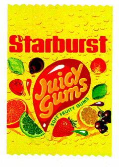 Starburst Juicy Gums SOFT FRUITY GUMS