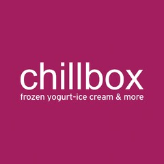 chillbox frozen yogurt-ice cream & more