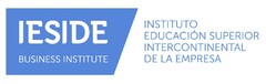 IESIDE BUSINESS INSTITUTE INSTITUTO EDUCACIÓN SUPERIOR INTERCONTINENTAL DE LA EMPRESA