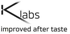 K labs improved after taste