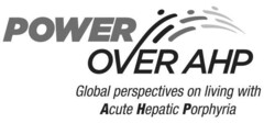 POWER OVER AHP Global perspectives on living with Acute Hepatic Porphyria