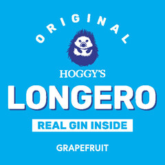 ORIGINAL HOGGY`S LONGERO REAL GIN INSIDE GRAPEFRUIT