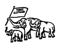 THREE ELEPHANT