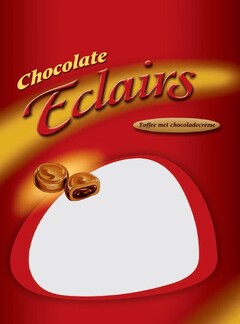 Chocolate ECLAIRS Toffee met chocoladecrème
