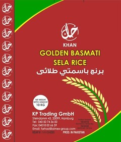 KHAN GOLDEN BASMATI SELA RICE