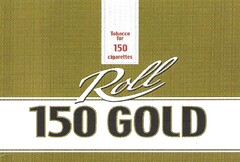 Tobacco for 150 cigarettes Roll 150 GOLD