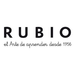 RUBIO el Arte de aprender desde 1956