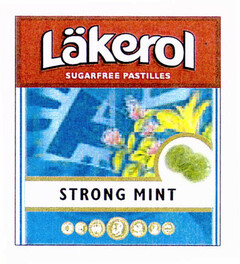 Läkerol SUGARFREE PASTILLES STRONG MINT